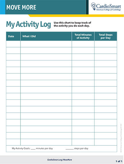My Activity Log