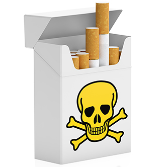 hitting cigarette packs How to Enjoy a (with Pictures) Setting the Standard | Cancer